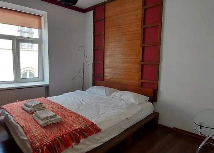 公寓 Stylish Deluxe Apartments!!! 利沃夫