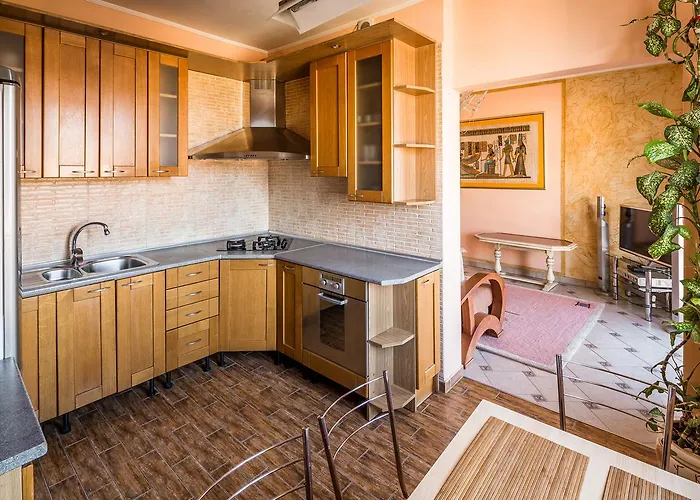 公寓 Stylish Deluxe Apartments!!! 利沃夫